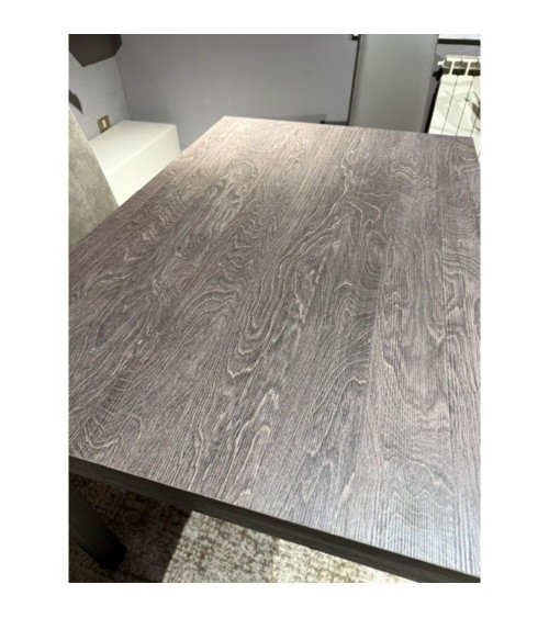 Tavolo allungabile Firenze rovere grafite 120x80
