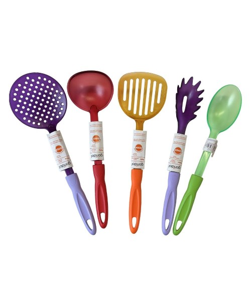 SET5CUCINA 5 utensili da cucina in policarbonato