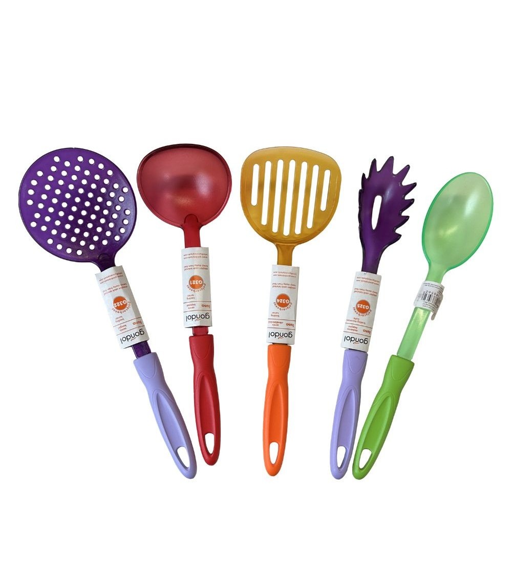 SET5CUCINA 5 utensili da cucina in policarbonato