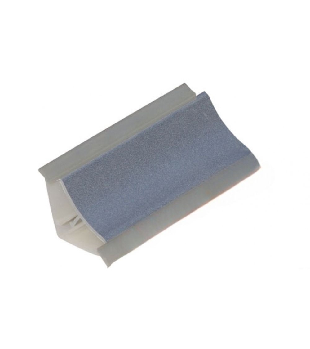 Alzatina concava in plastica 30x30 rivestita in alluminio 300 cm. TI11300