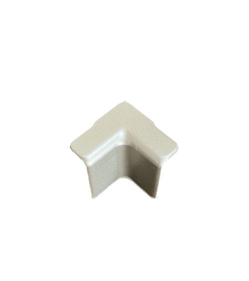 Tappo angolare in alluminio 25 mm. TDK22