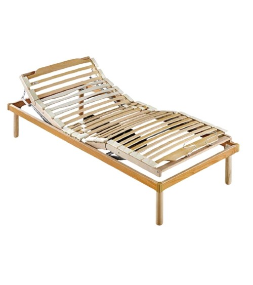 Rete singola elettrica in legno Master