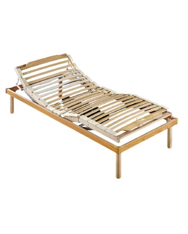 Rete singola elettrica in legno Master