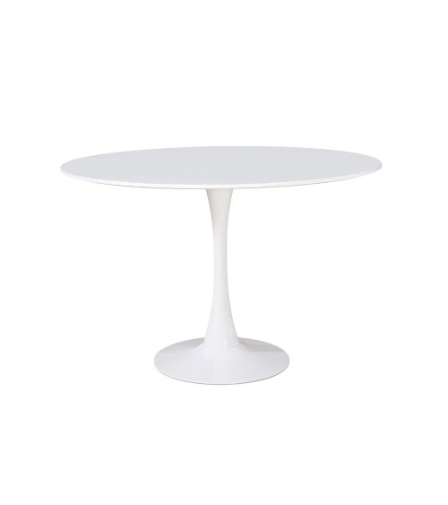 Tavolo Derek colore bianco opaco 120x73 H