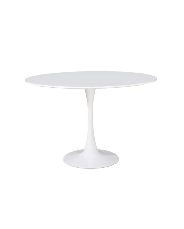 Tavolo Derek colore bianco opaco 120x73 H