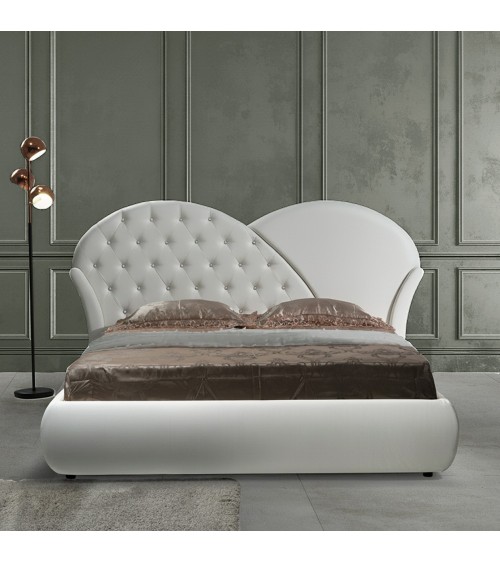 Letto Marubi bianco contenitore