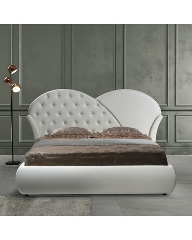 Letto Marubi bianco contenitore