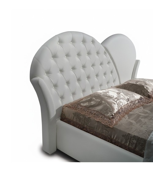 Letto Marubi bianco contenitore