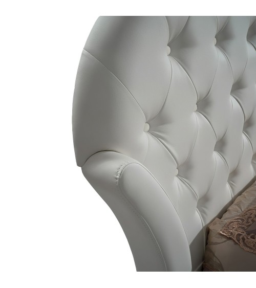 Letto Marubi bianco contenitore