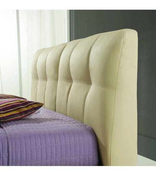 Letto matrimoniale Melia con contenitore crema