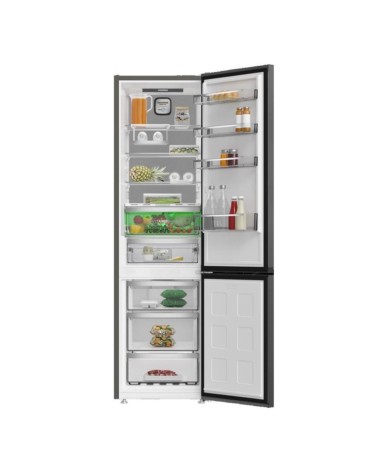 Frigorifero combinato Grundig GKPN66840LXRW libera installazione no frost 324 lt classe C dark inox