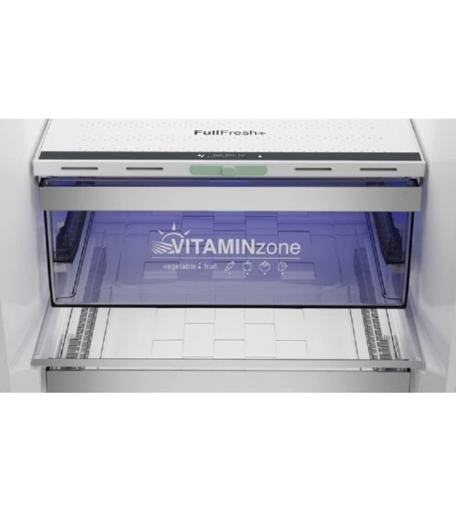 Frigorifero combinato Grundig GKPN66840LXRW libera installazione no frost 324 lt classe C dark inox