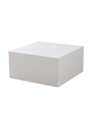 Tavolino da salotto Lola colore bianco 80x80x40 cm.