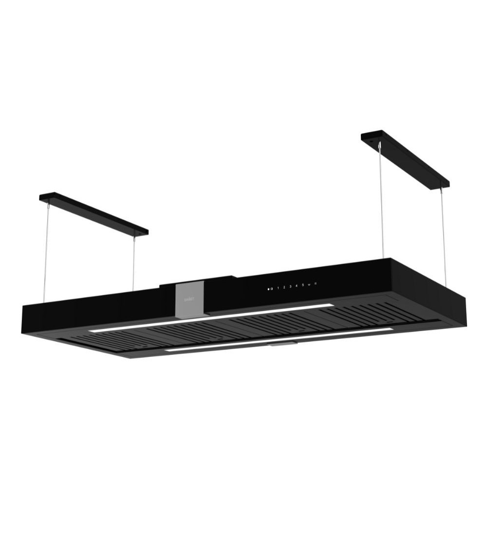 Samet cappa isola Demetra 130 colore nero