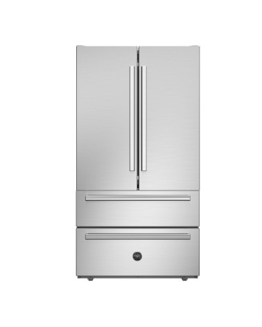 Frigorifero Bertazzoni side by side REF904FFNXTC 636 LT acciaio inox classe E