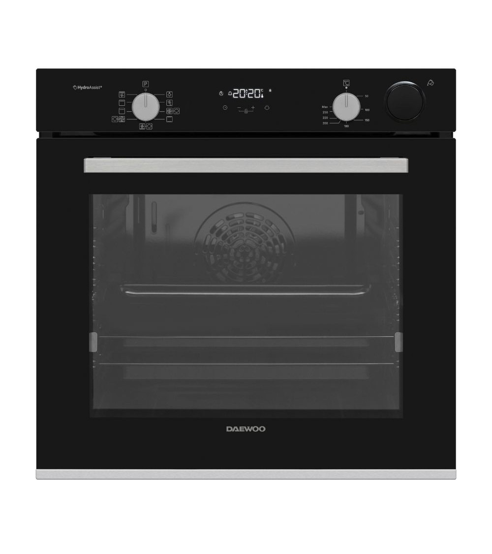 Forno elettrico Daewoo 07HR19M21T multifunzione con funzione vapore 60 cm nero classe A